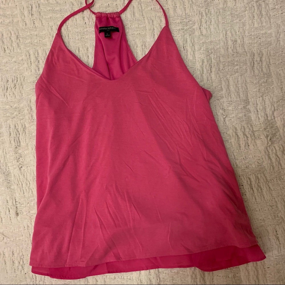 Pink Banana Republic tank top